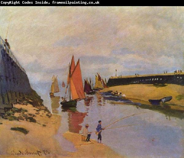 Claude Monet Hafen von Trouville